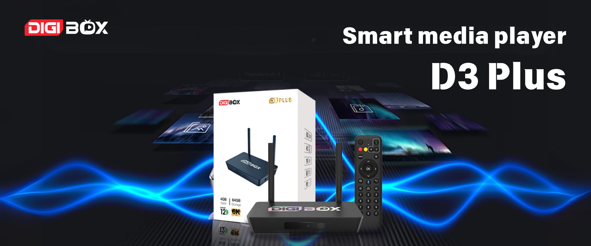 Smart media plaer D3 Plus